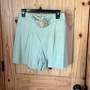 Sigurd Olsen Green Shorts